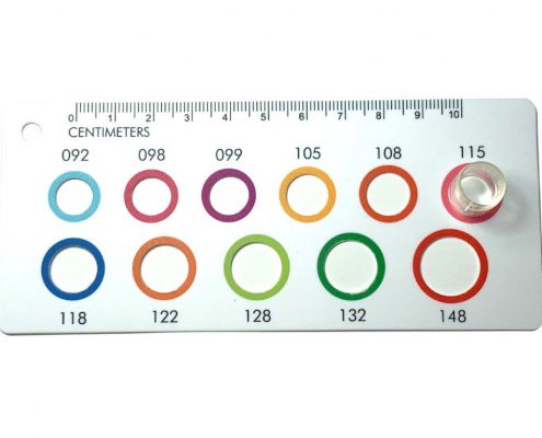 Endoscopic Sizing Chart Distal Attachment Cap for EMR, ESD, POEM